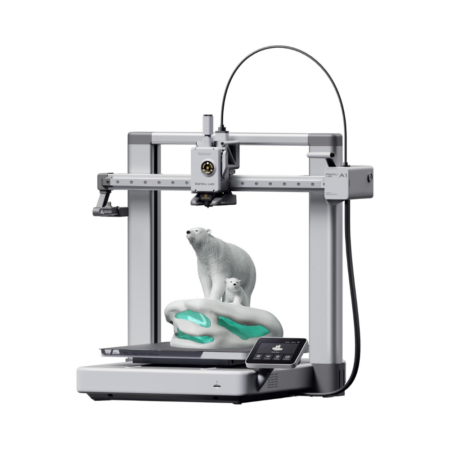 Bambu Lab A1 Impresora 3D, Soporta Impresión 3D Multi-Color, Alta Velocidad y Precisión, Calibración Completa Automática y Compensación Activa de Tasa de Flujo, ≤48 dB Impresora 3D FDM Silenciosa