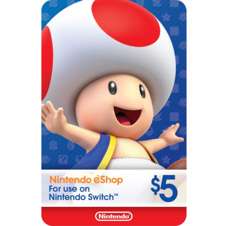 Tarjeta de regalo Nintendo eShop de $5 [Código digital]